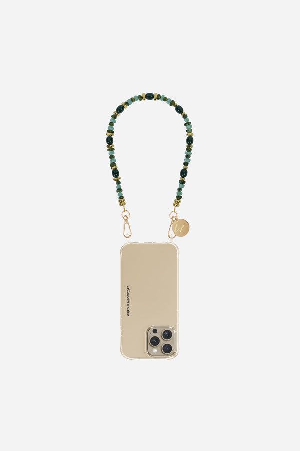 Chaine Courte Lana Vert 40 cm