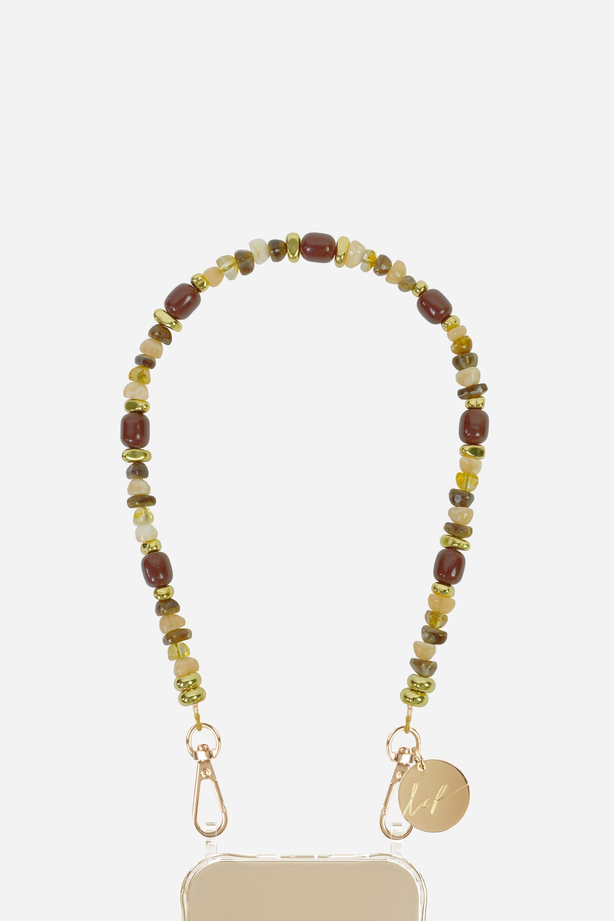 Chaine Courte Lana Marron 40 cm - 2