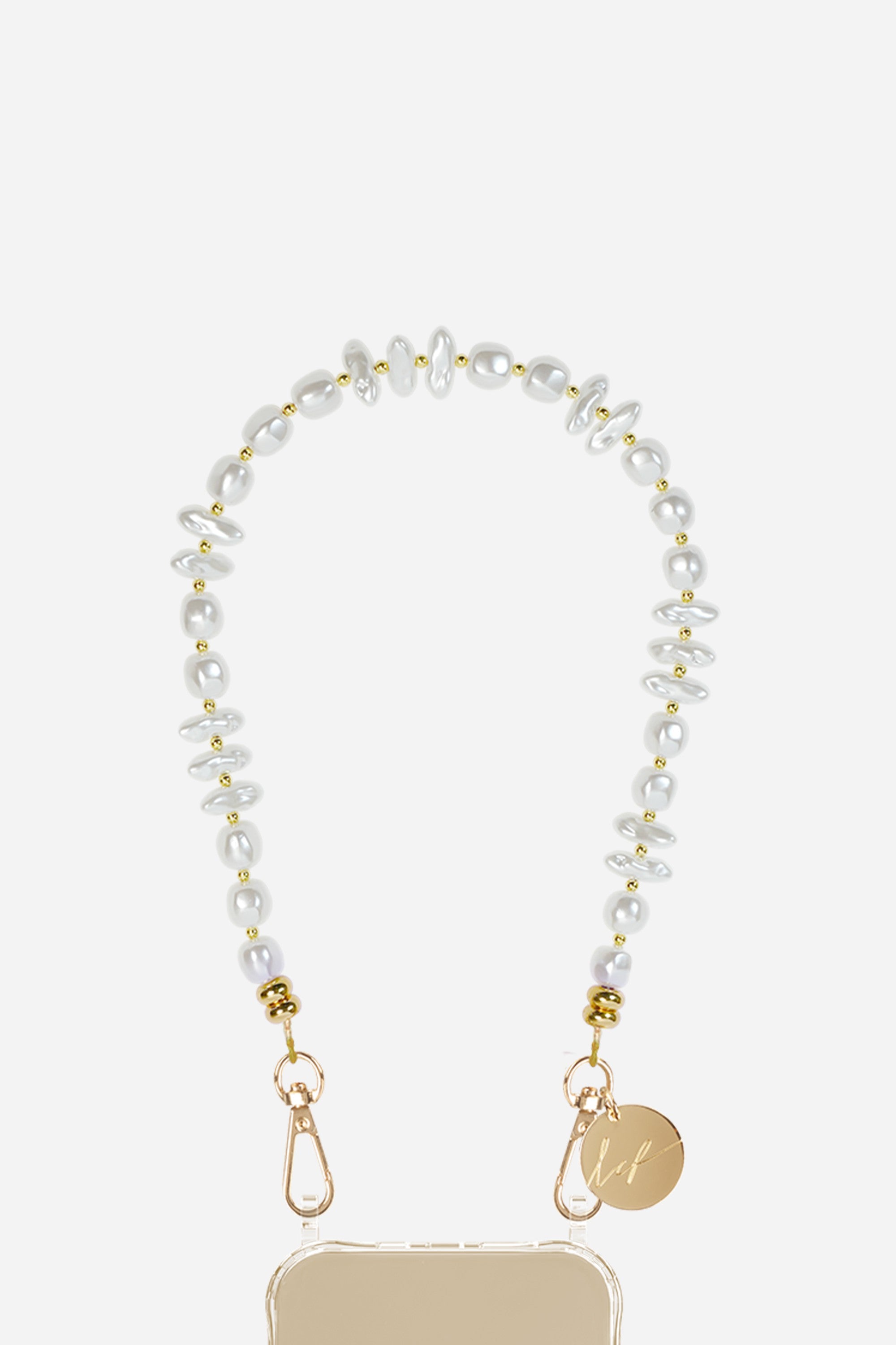 Chaine Courte Liviya Blanc 40 cm - 2