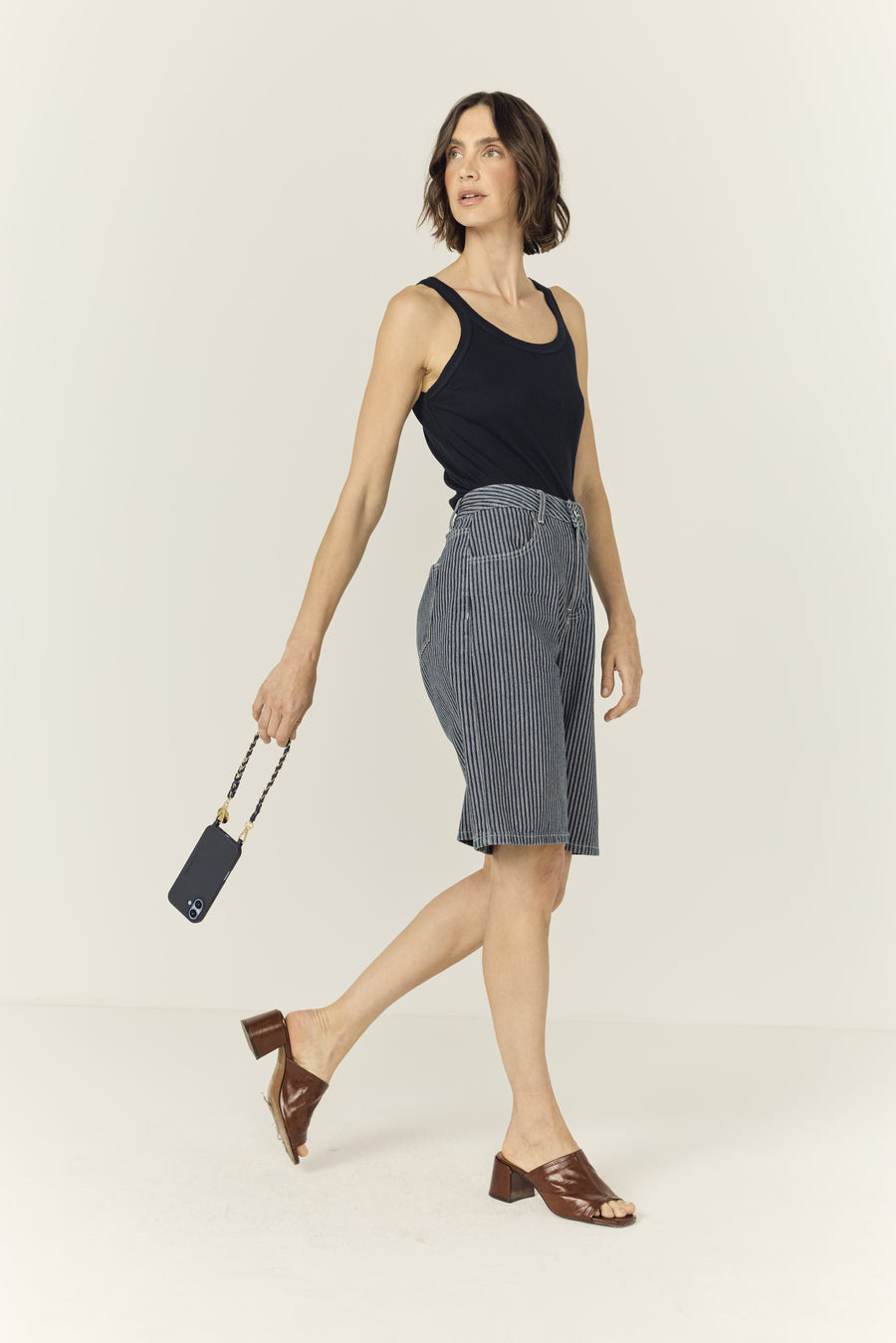 Chaine Courte Lou Bleu 40 cm - 4