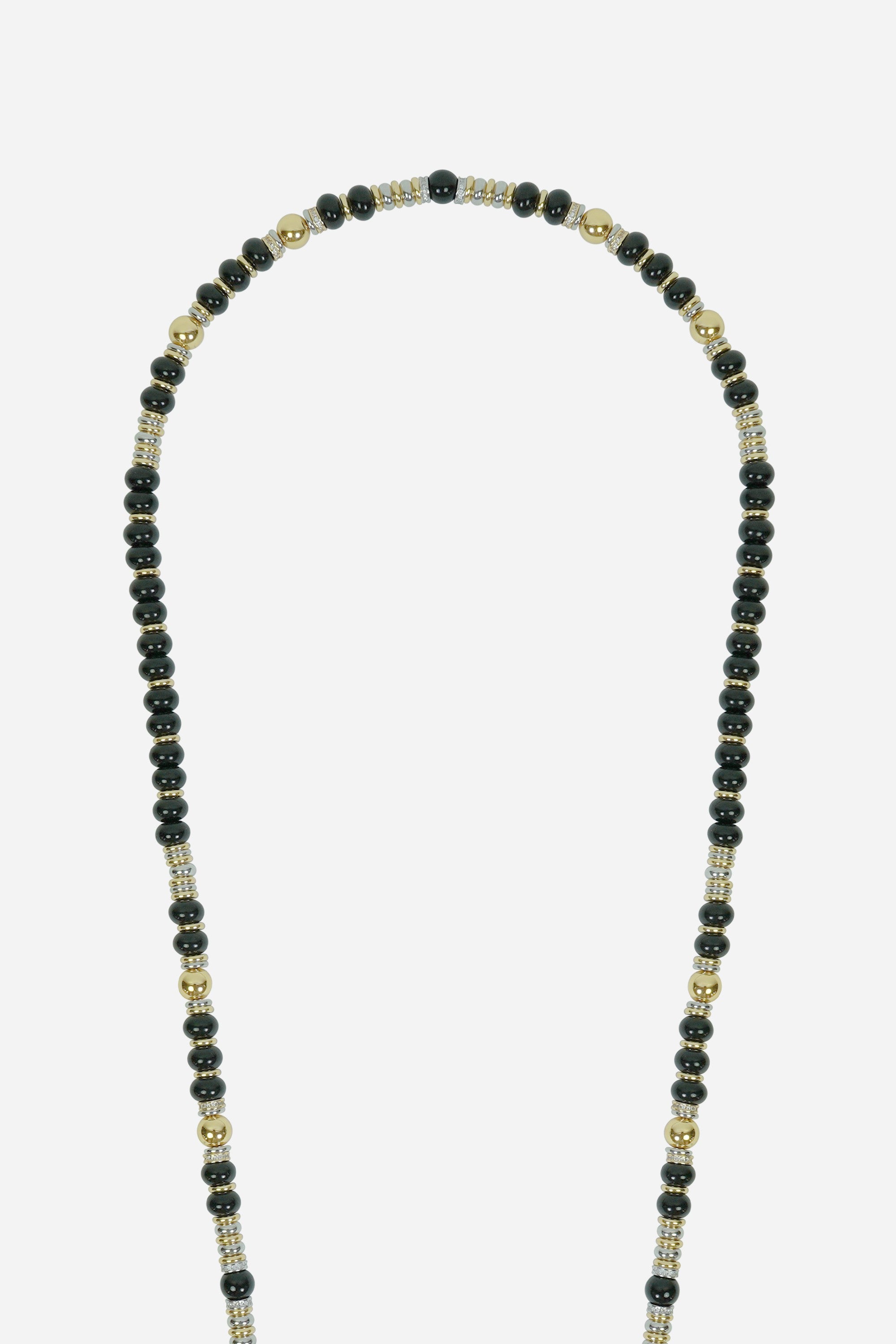 Chaine Longue Alisha Noir 120 cm - 3