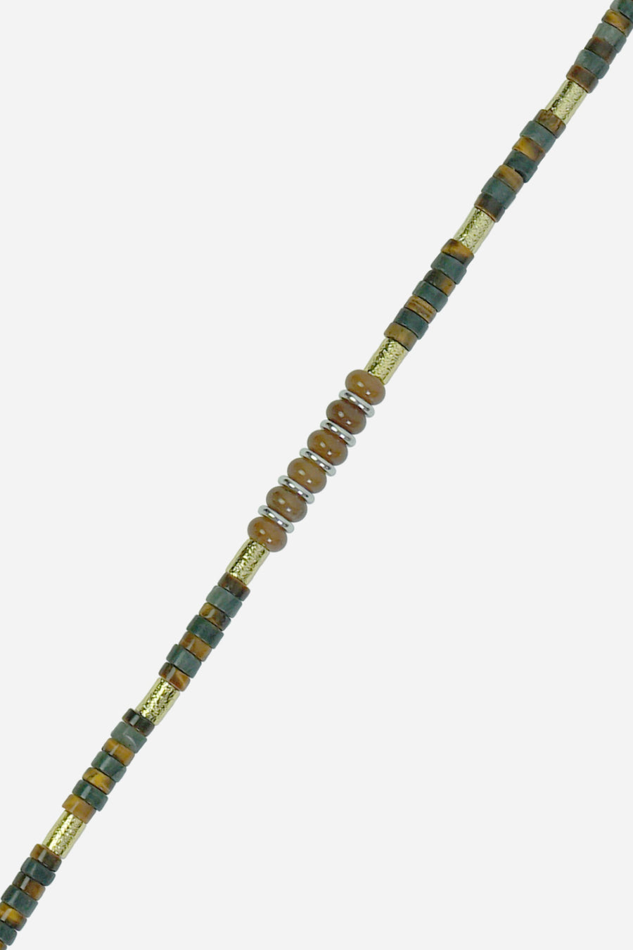Chaine Longue Anala Kaki 120 cm - 2