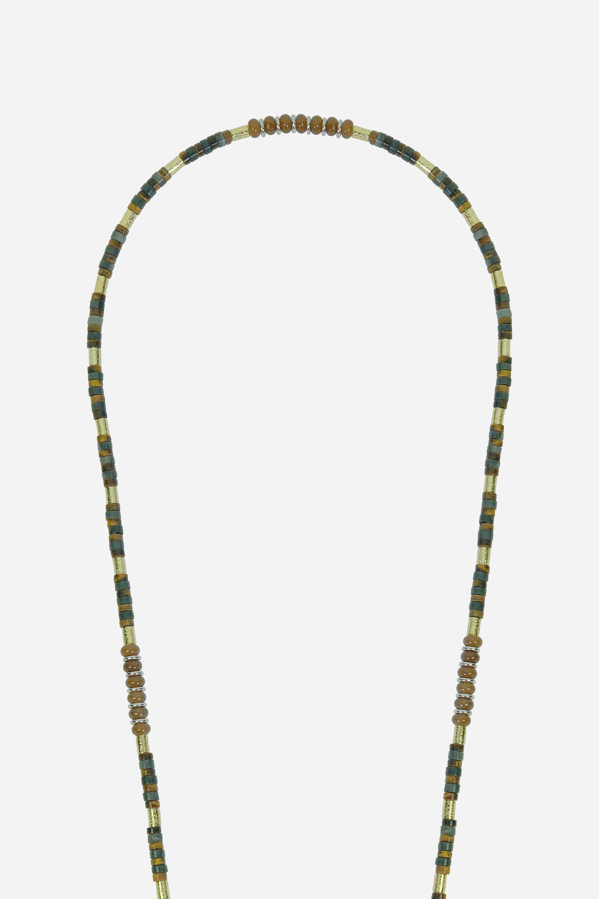 Chaine Longue Anala Kaki 120 cm - 3