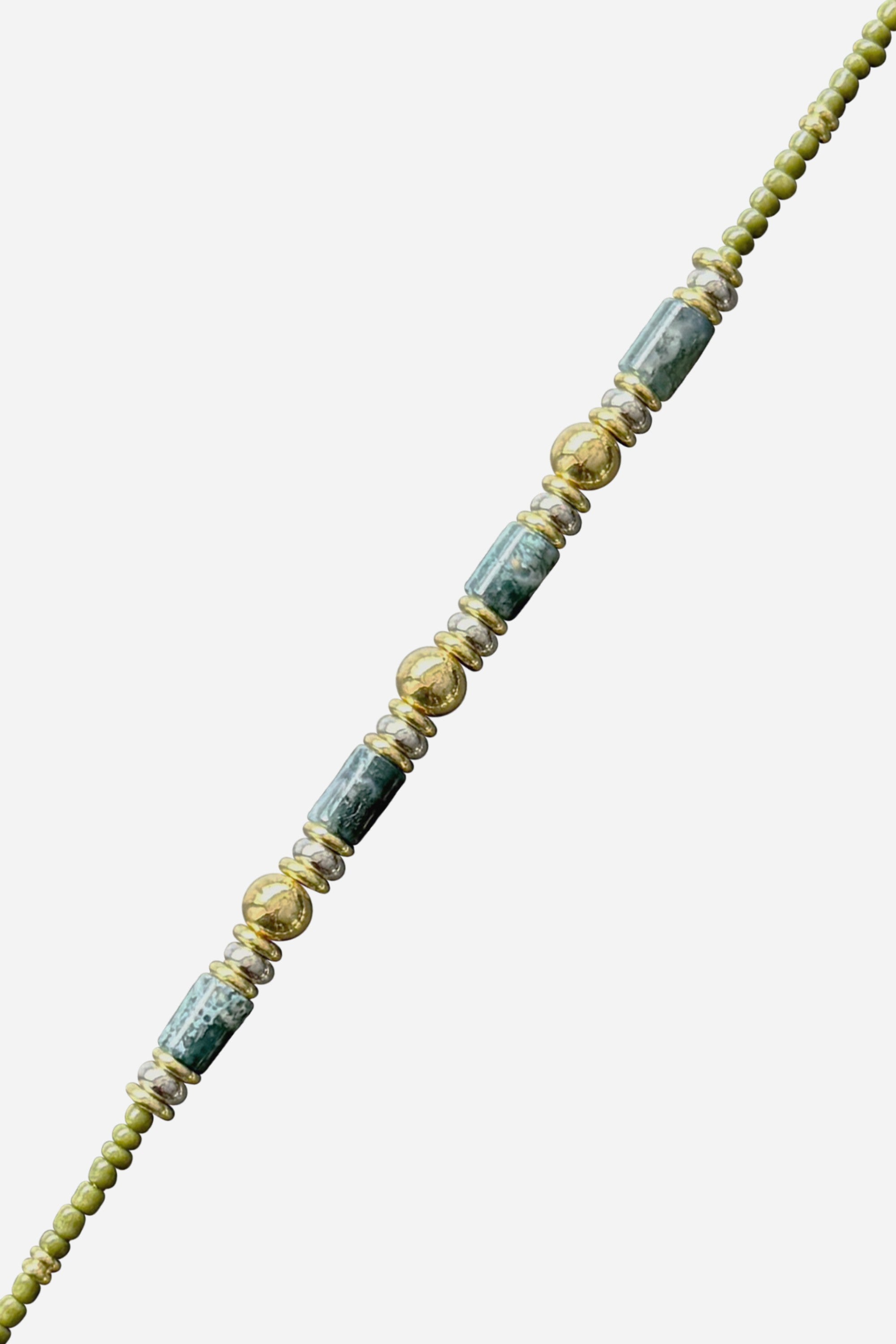 Chaine Longue Avni Kaki 120 cm - 2