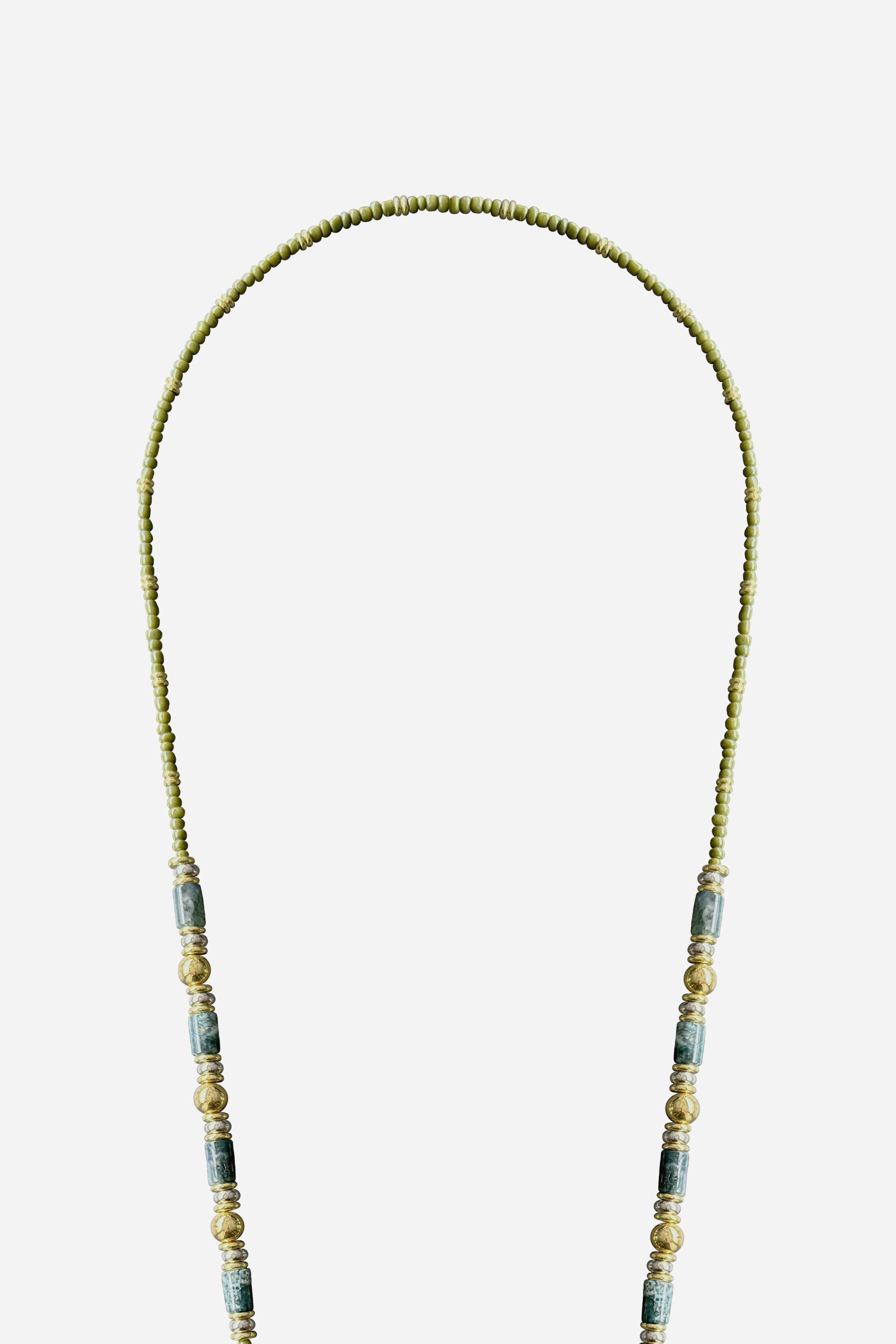 Chaine Longue Avni Kaki 120 cm - 3