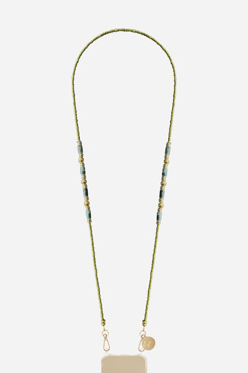 Chaine Longue Avni Kaki 120 cm