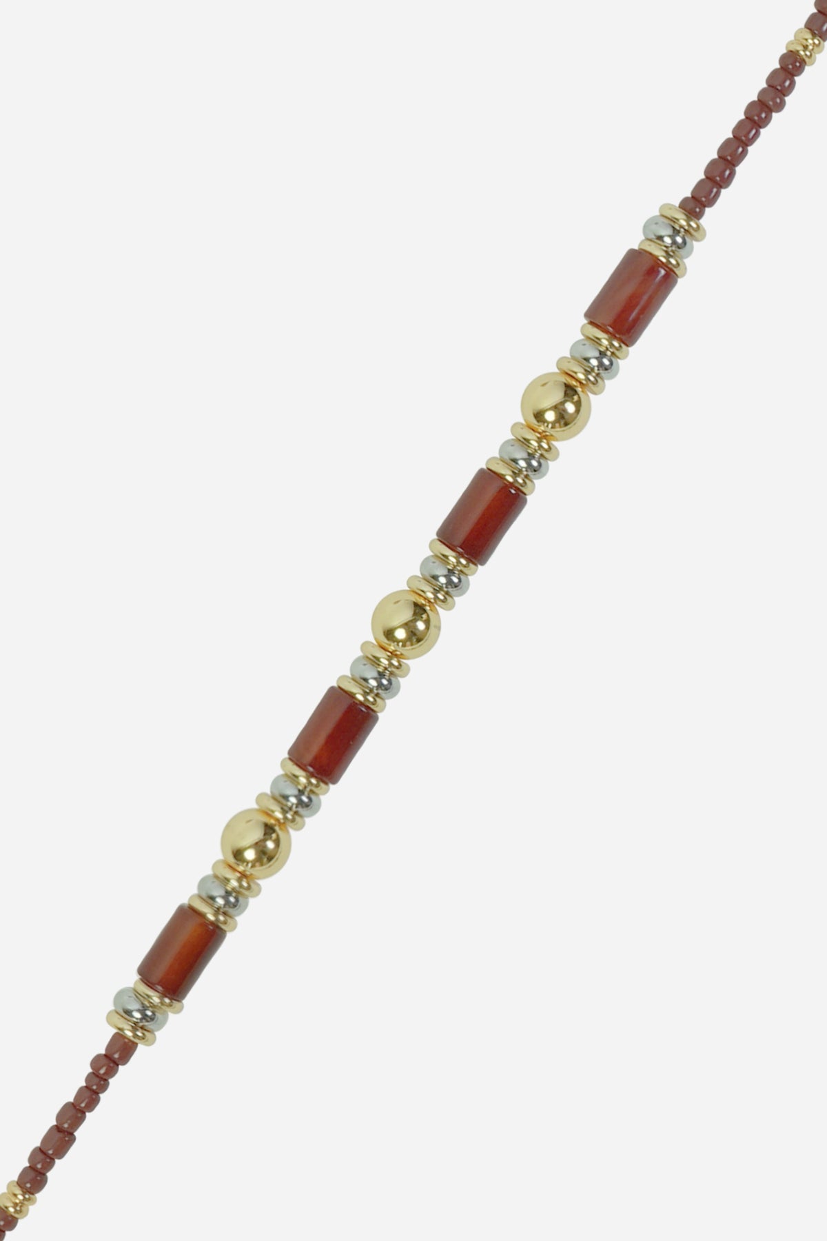 Chaine Longue Avni Bordeaux 120 cm - 2