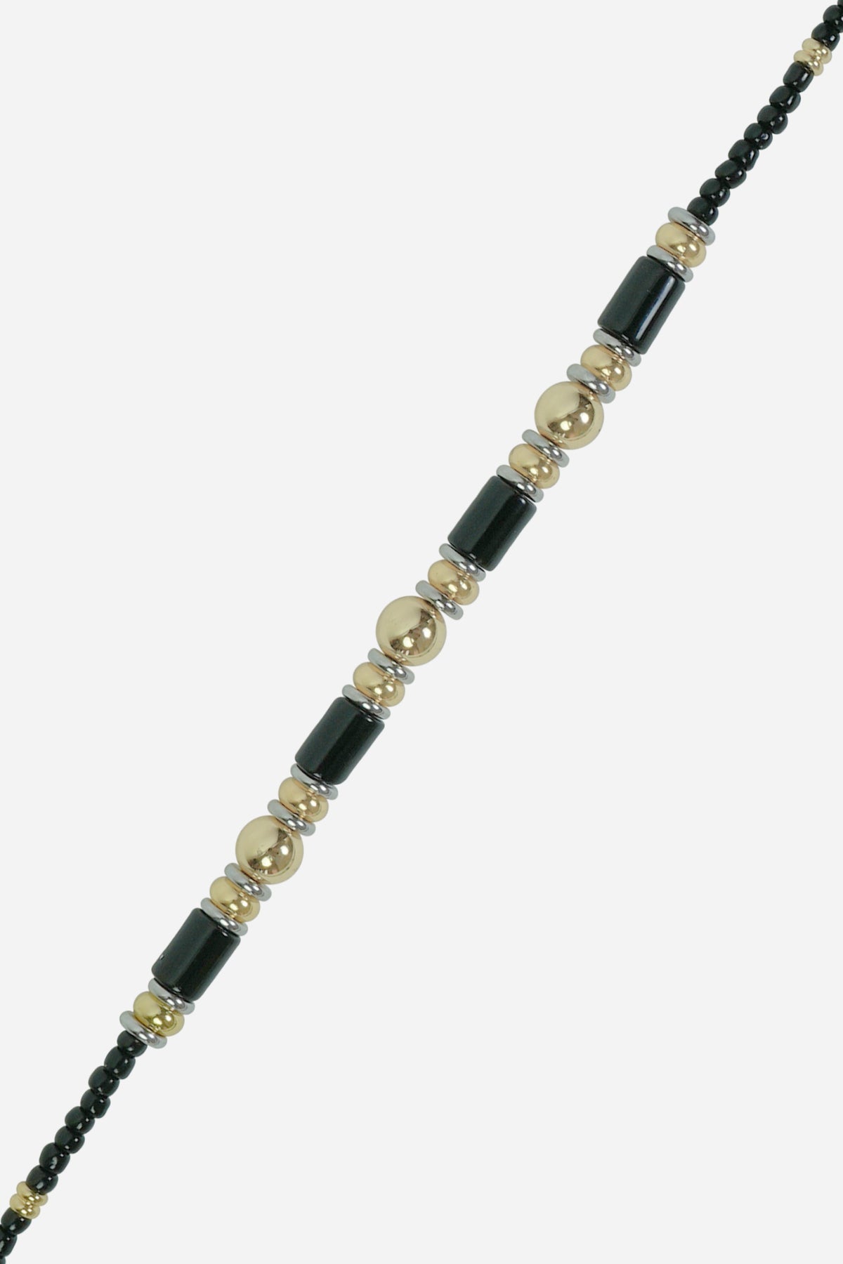 Chaine Longue Avni Noir 120 cm - 2