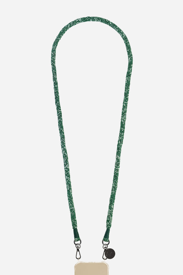 Chaine Longue Della Vert 120 cm