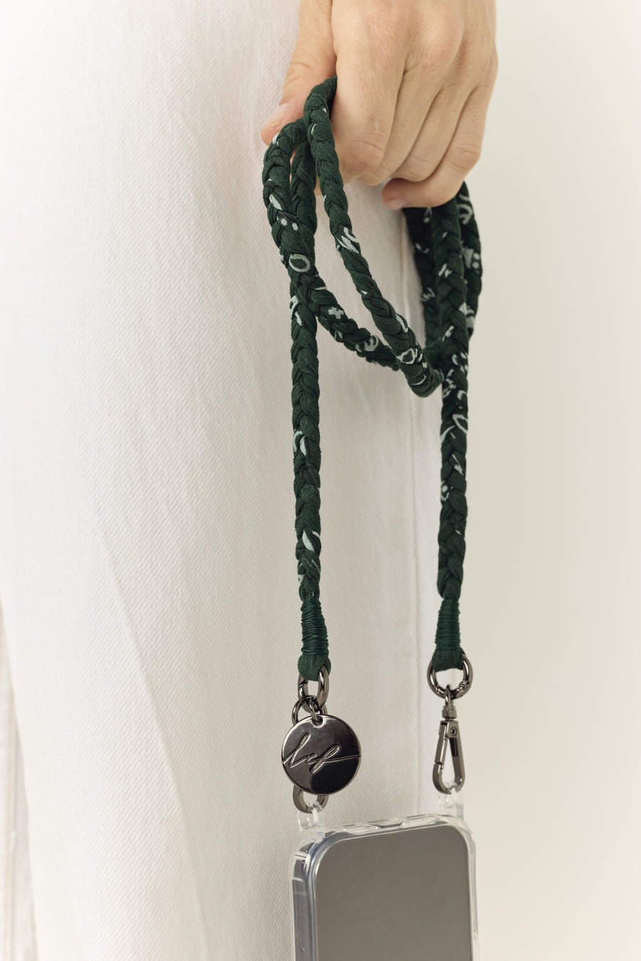 Chaine Longue Della Vert 120 cm - 4