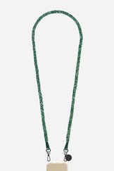 Chaine Longue Della Vert 120 cm