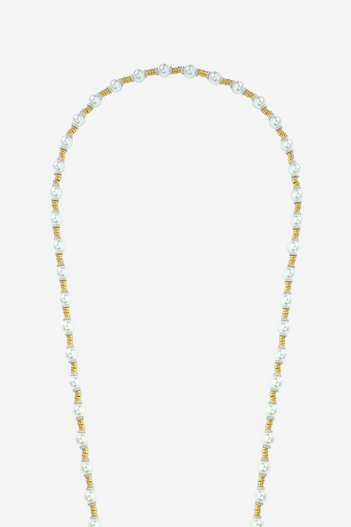 Chaine Longue Ira Blanc 120 cm - 3