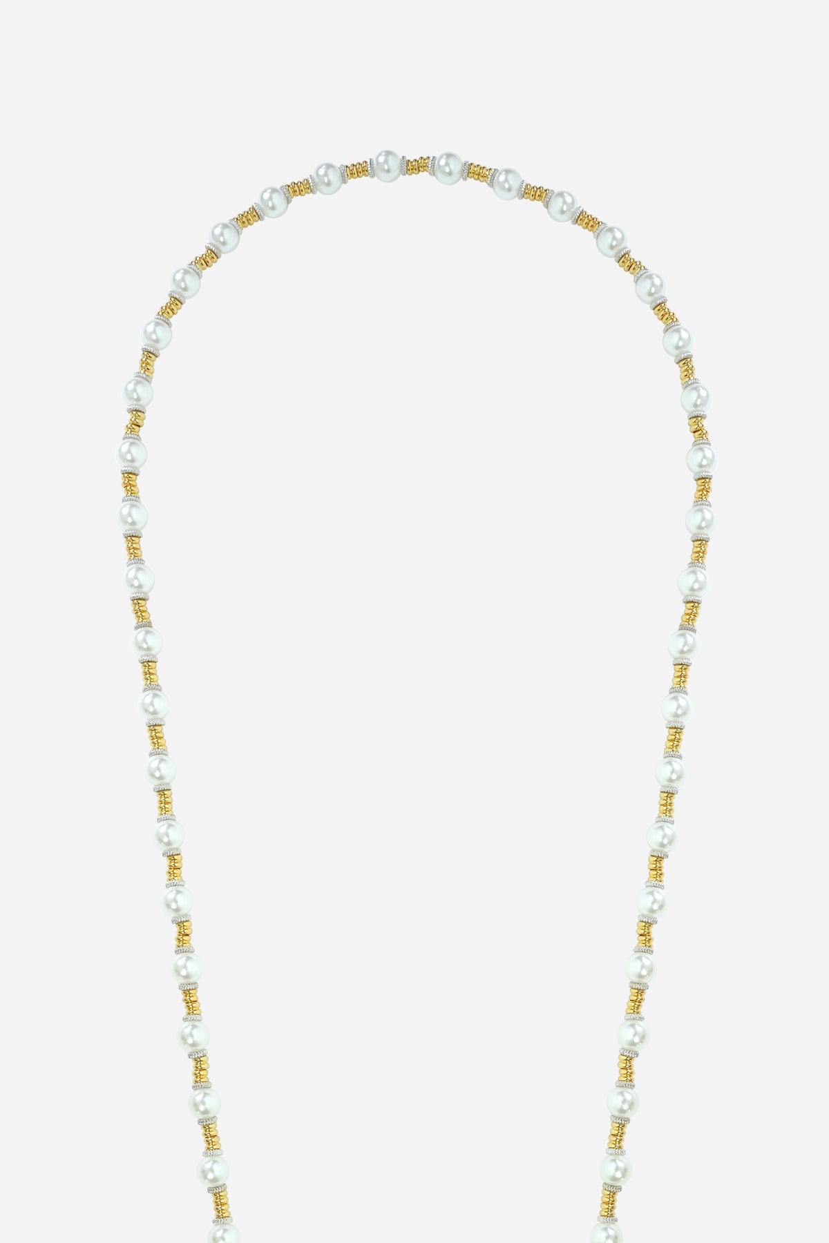 Chaine Longue Ira Blanc 120 cm - 6