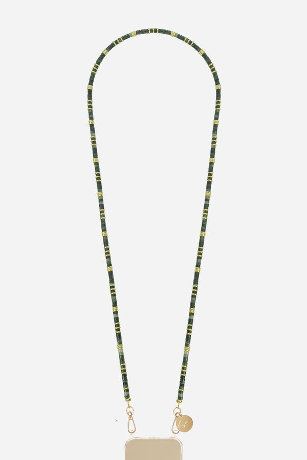 Chaine Longue Kanan Vert 120 cm