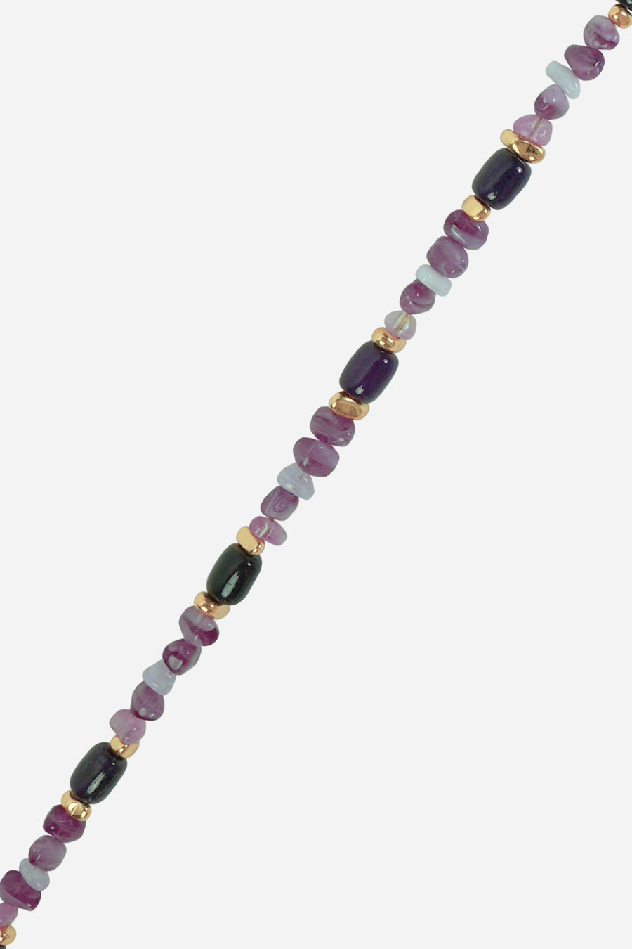 Chaine Longue Lana Violet 120 cm - 2