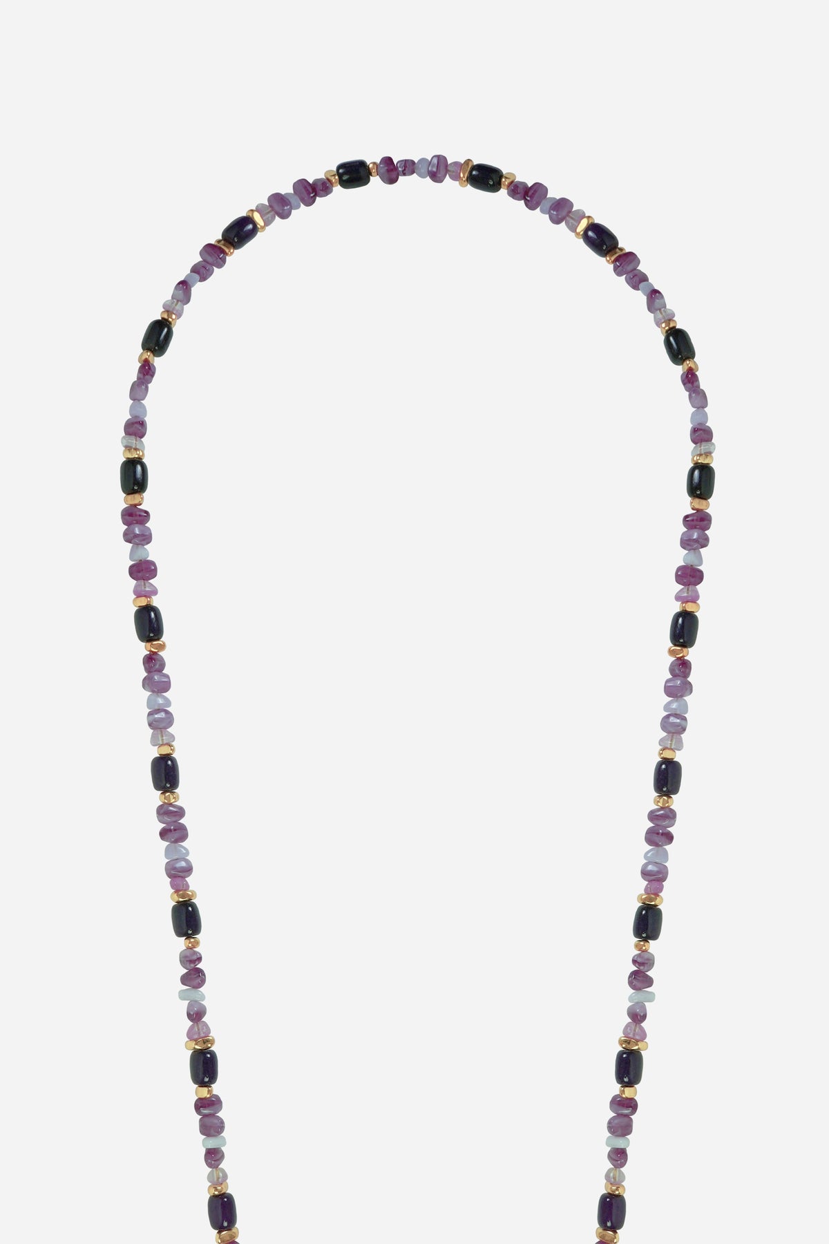 Chaine Longue Lana Violet 120 cm - 3