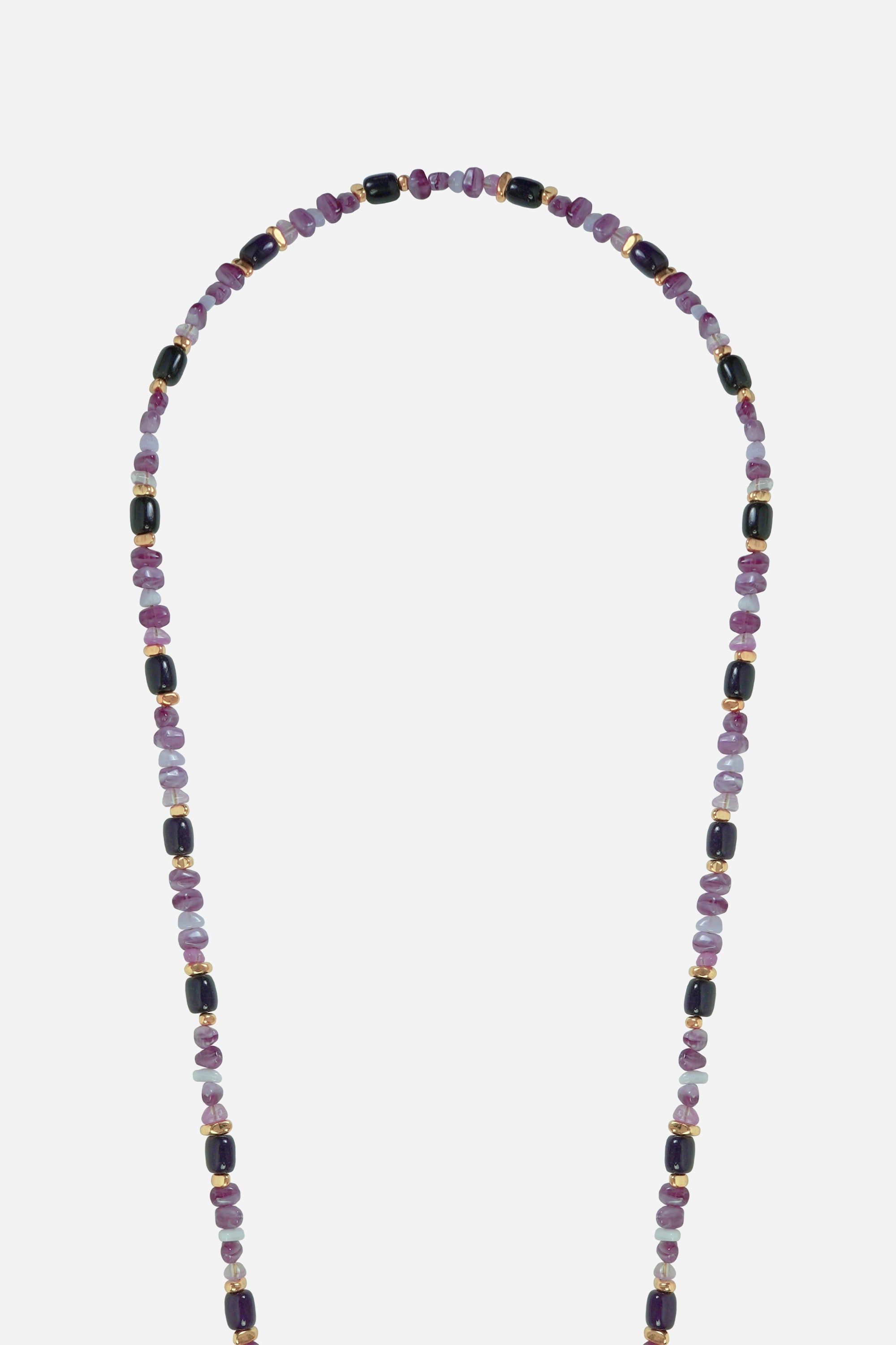 Chaine Longue Lana Violet 120 cm - 3