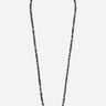 Chaine Longue Liviya Noir 120 cm