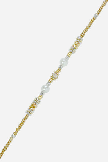 Chaine Longue Reya Dore 120 cm