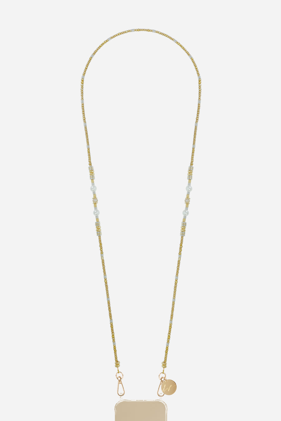 Chaine Longue Reya Dore 120 cm