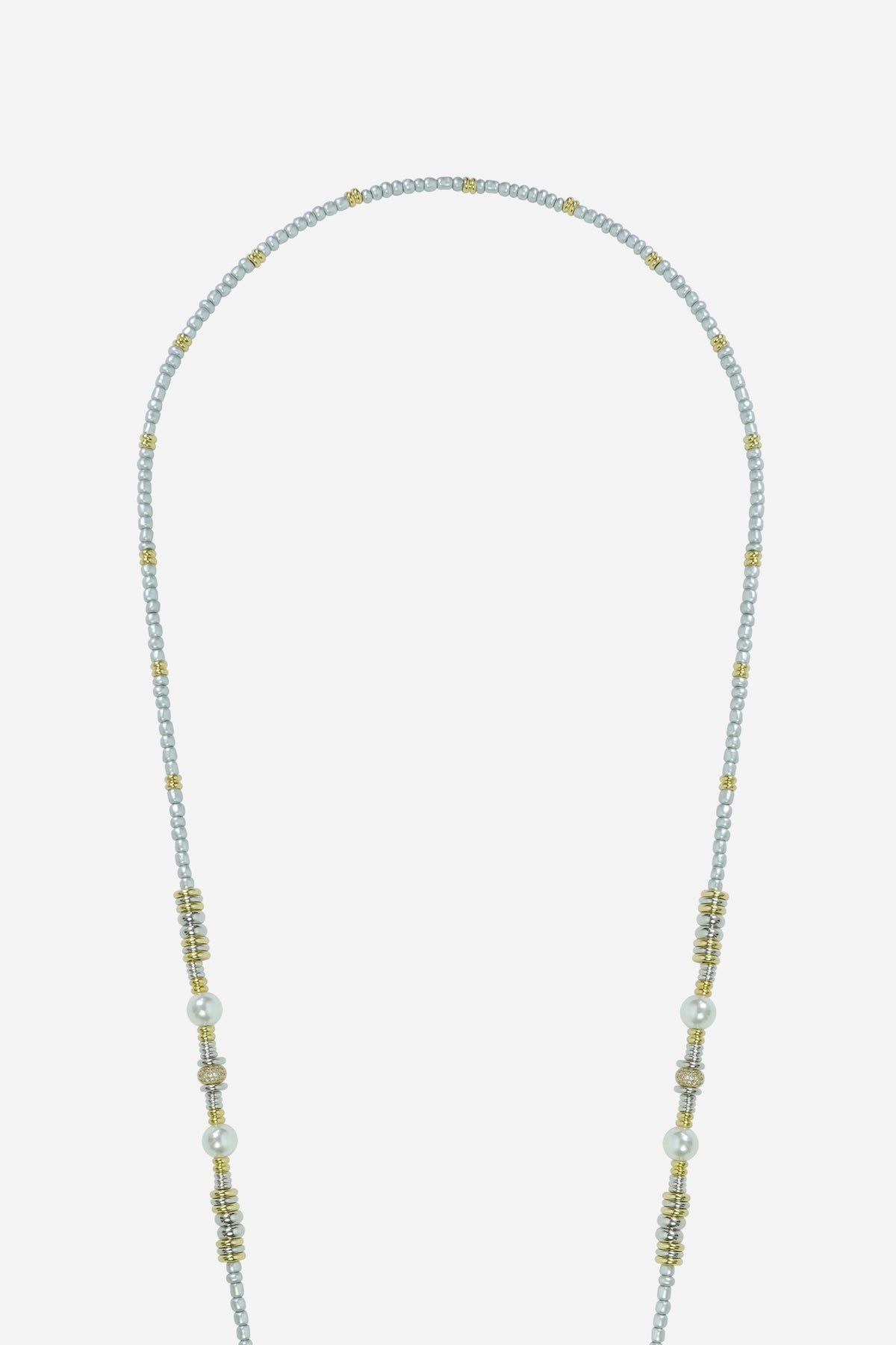 Chaine Longue Reya Argent 120 cm - 3