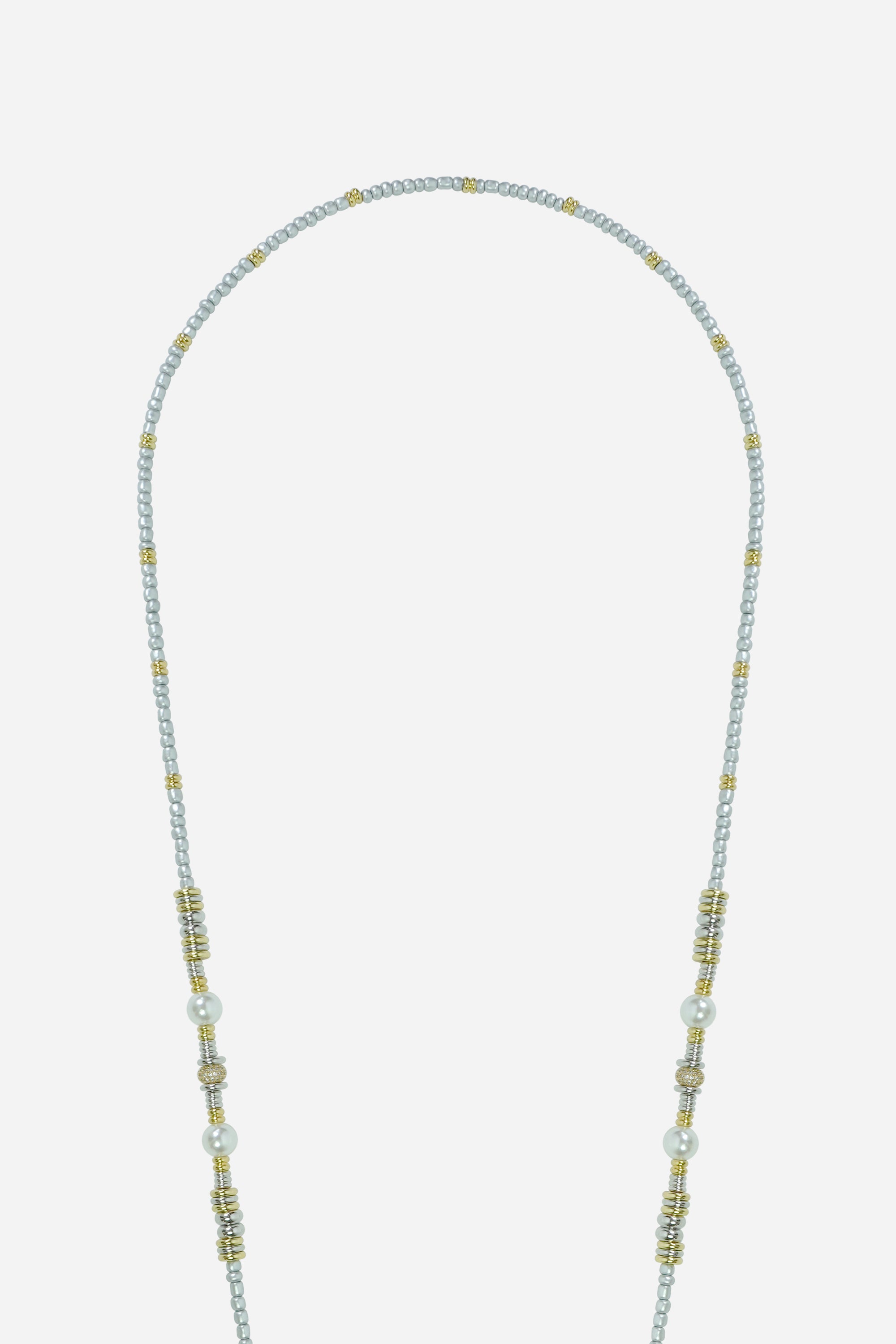 Chaine Longue Reya Argent 120 cm - 3
