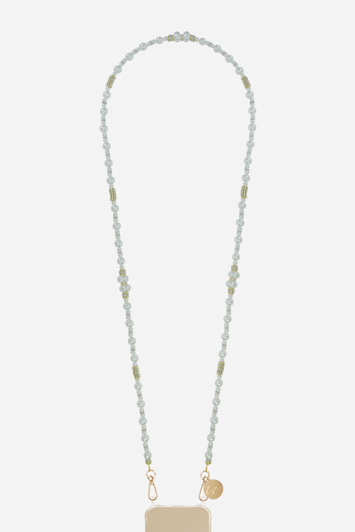 Chaine Longue Sia Blanc 120 cm
