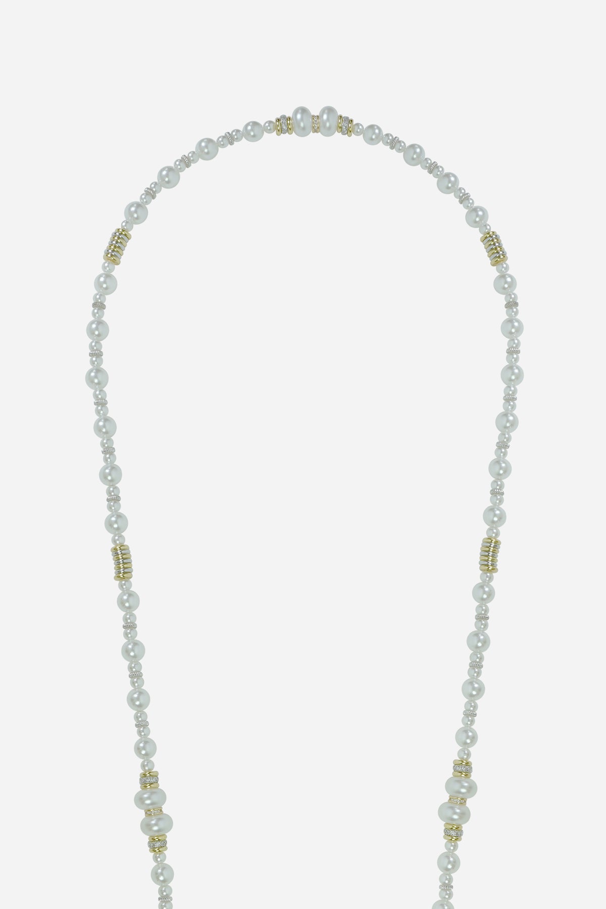 Chaine Longue Sia Blanc 120 cm - 6