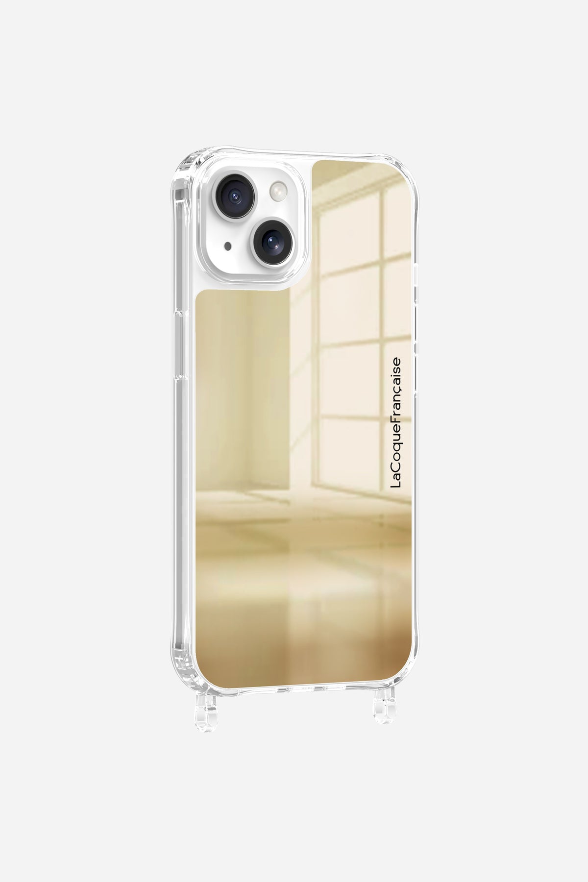 Coque Anneaux Miroir Dore - 10