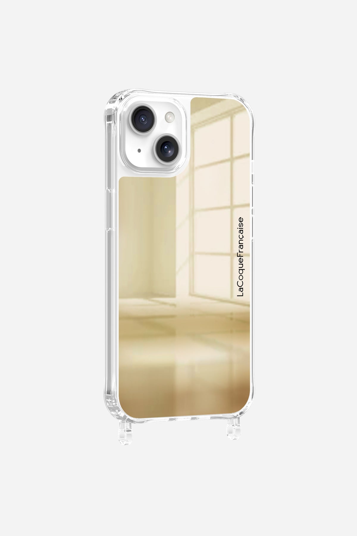 Coque Anneaux Miroir Dore - 9