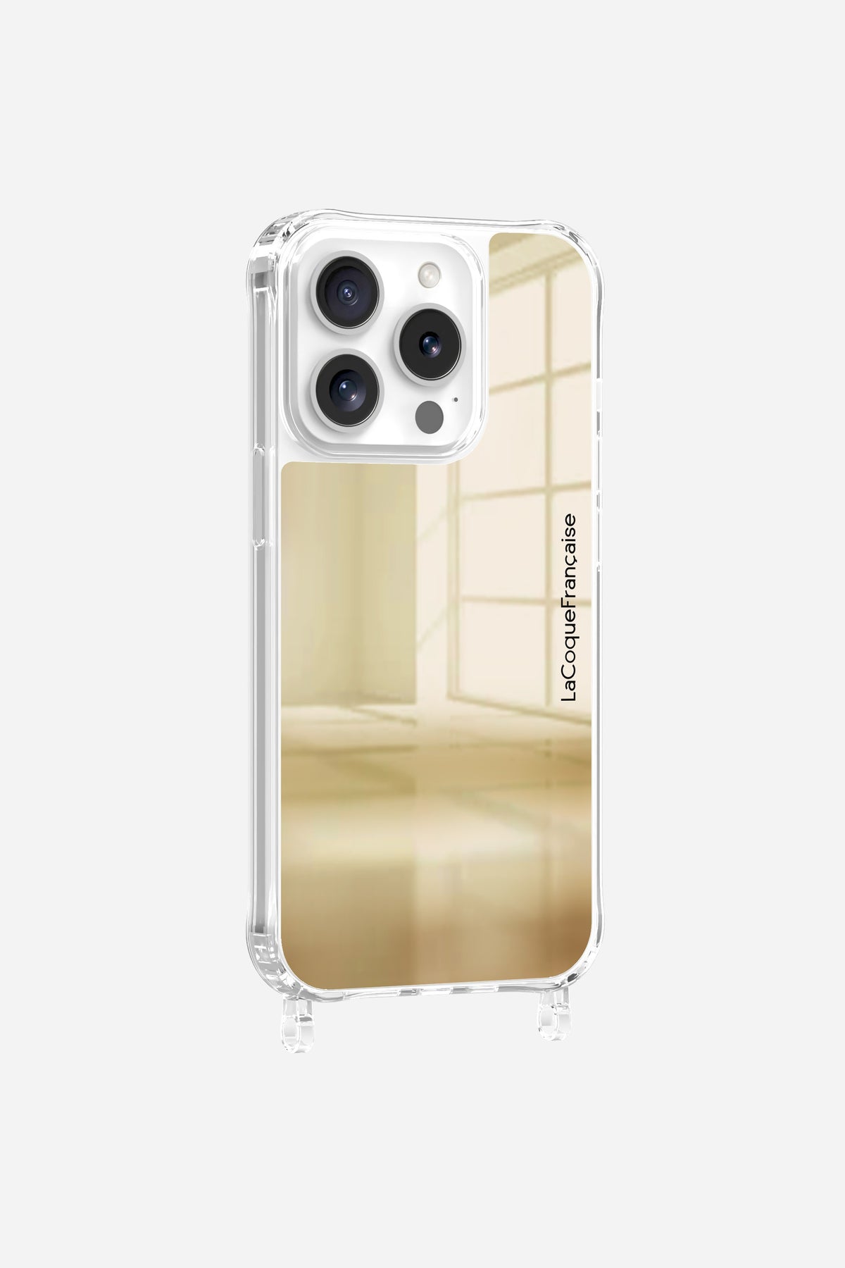 Coque Anneaux Miroir Dore - 7