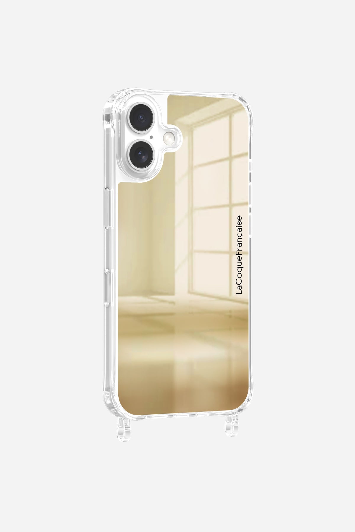 Coque Anneaux Miroir Dore - 5