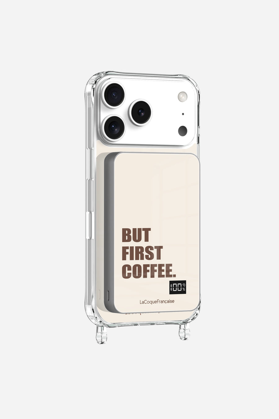 Batterie Magsafe But First Coffee Beige 10 000 Mah - 2