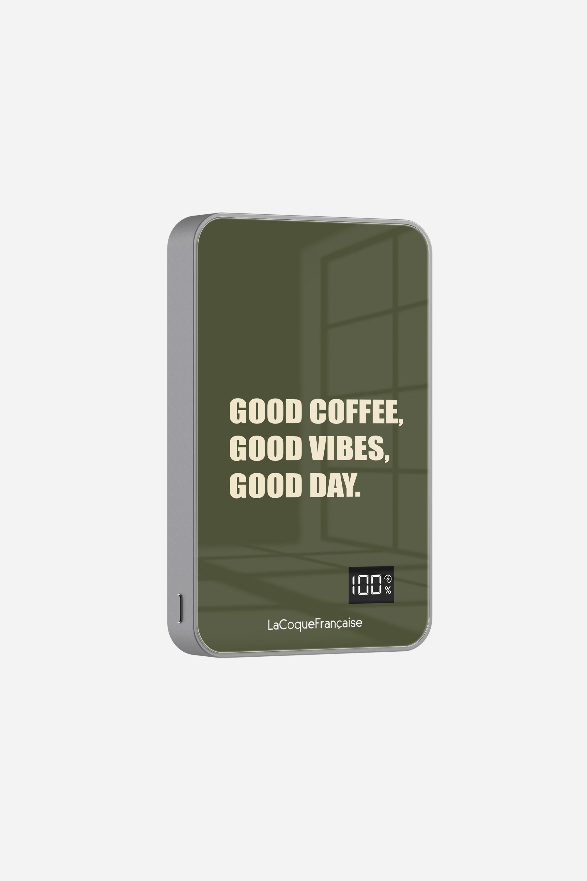 Batterie Magsafe Good Coffee Good Vibe Good Day Kaki 10 000 Mah