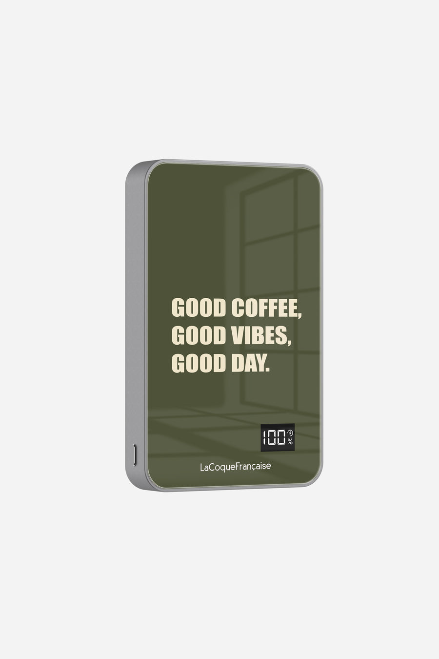 Batterie Magsafe Good Coffee Good Vibe Good Day Kaki 10 000 Mah