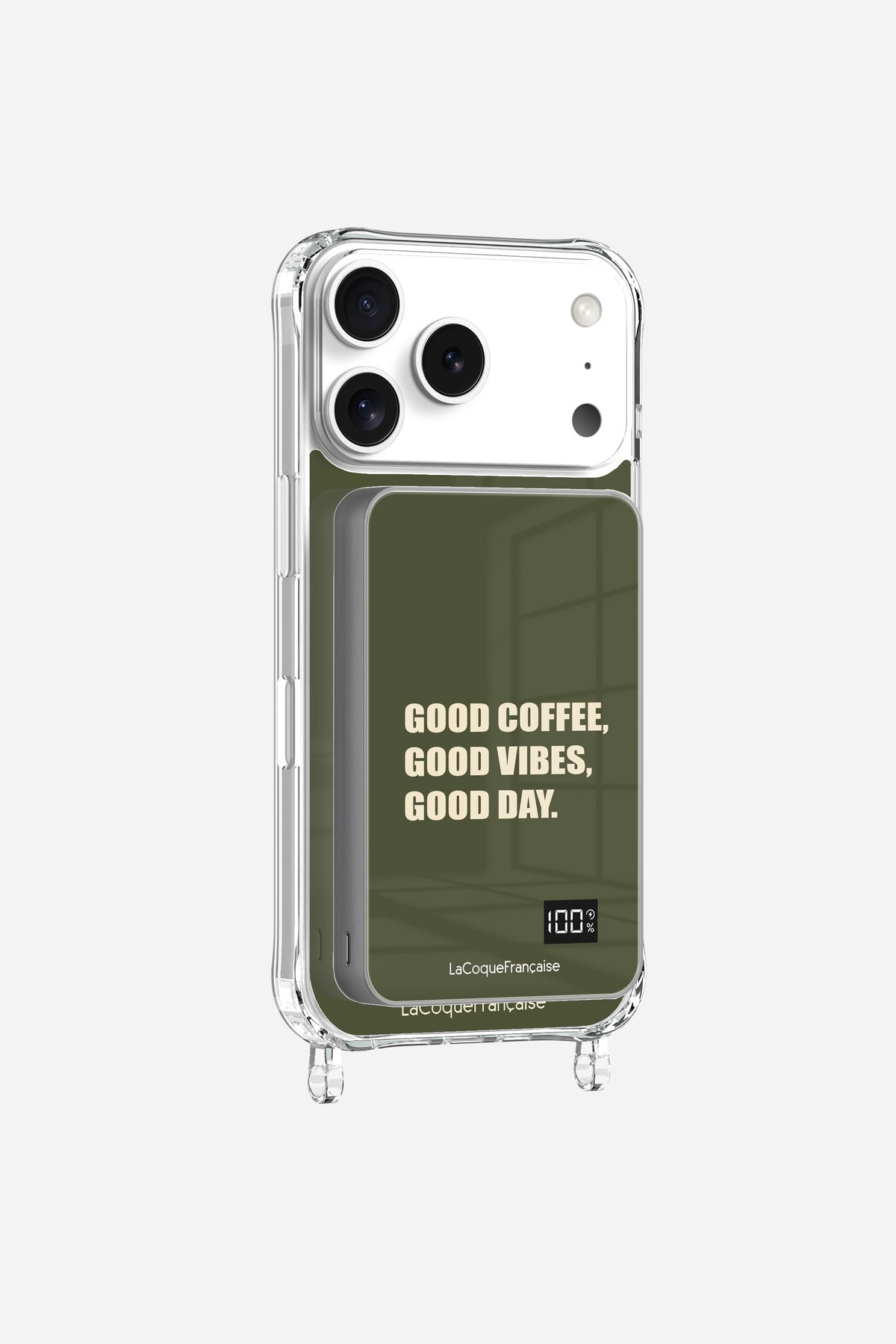 Batterie Magsafe Good Coffee Good Vibe Good Day Kaki 10 000 Mah - 2