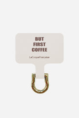 Adaptateur Personnalise But First Coffee