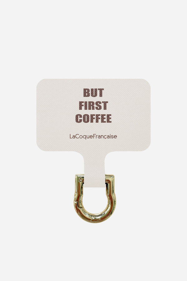 Adaptateur Personnalise But First Coffee