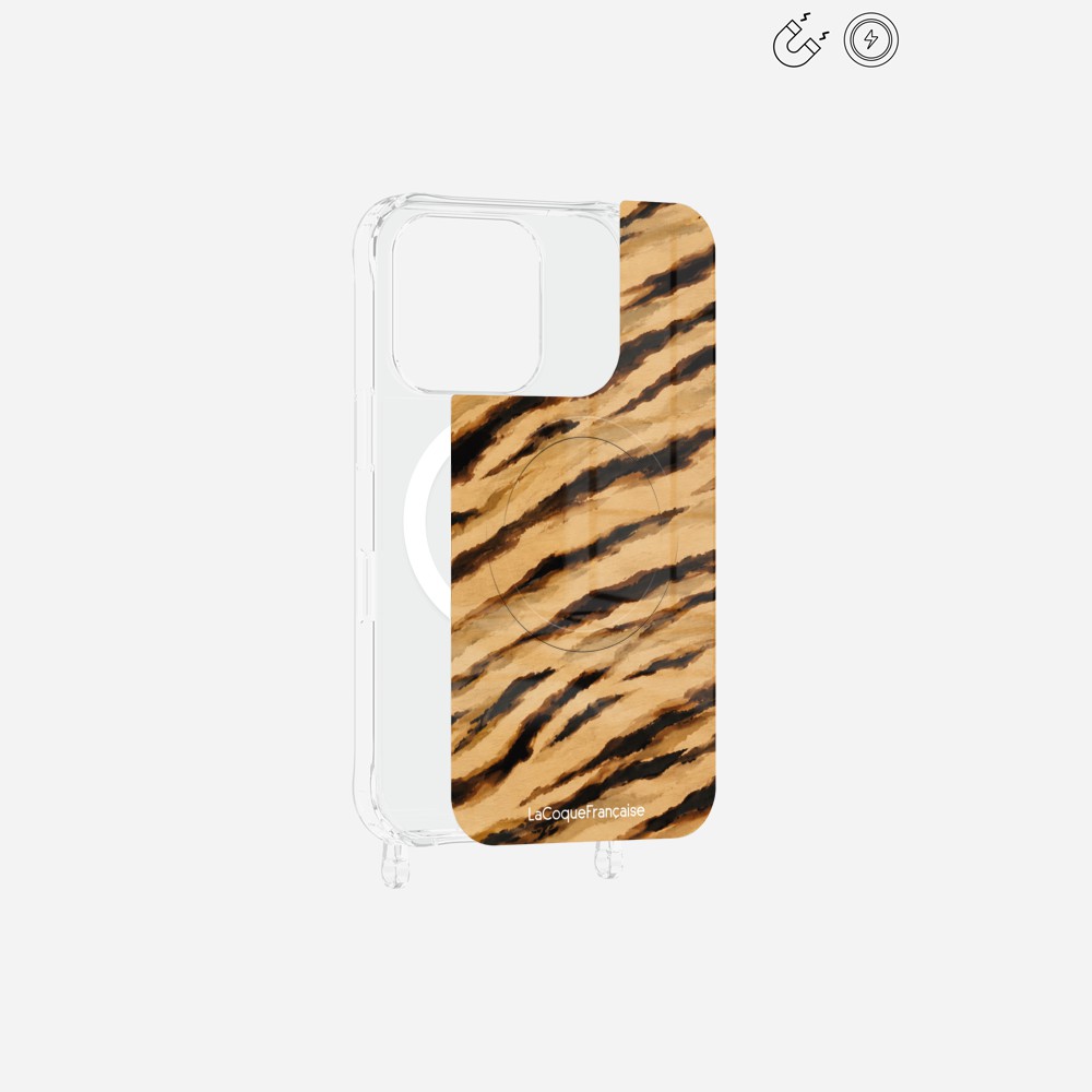 Plaque Magnetique Imprimee Zebre Beige Noir - 6