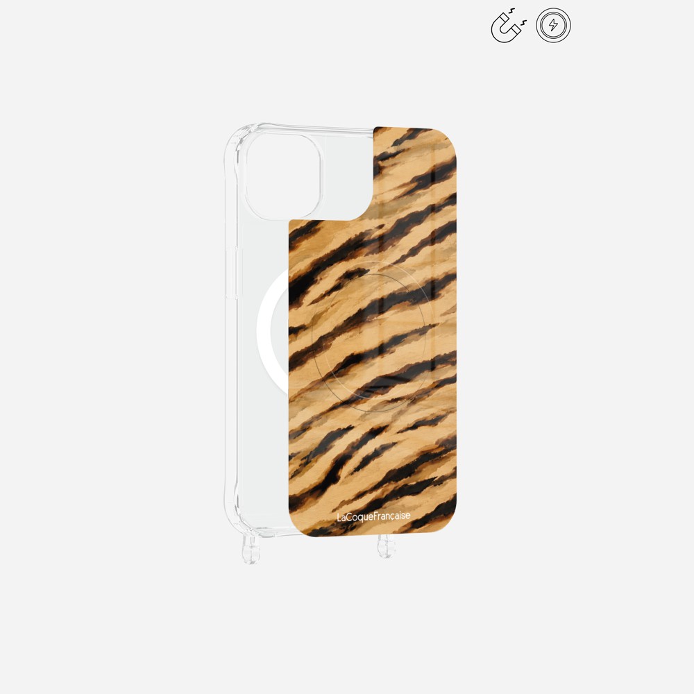 Plaque Magnetique Imprimee Zebre Beige Noir - 15