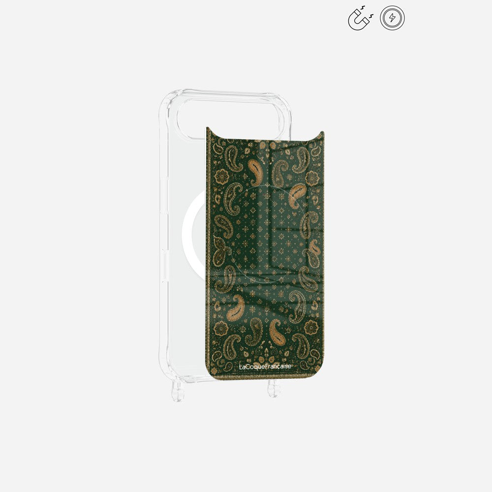 Plaque Magnetique Imprimee Cachemire Vert - 4