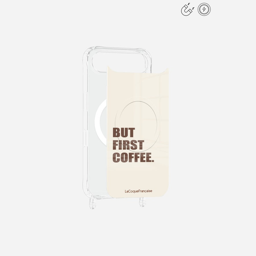 Plaque Magnetique Imprimee But First Coffee - 4