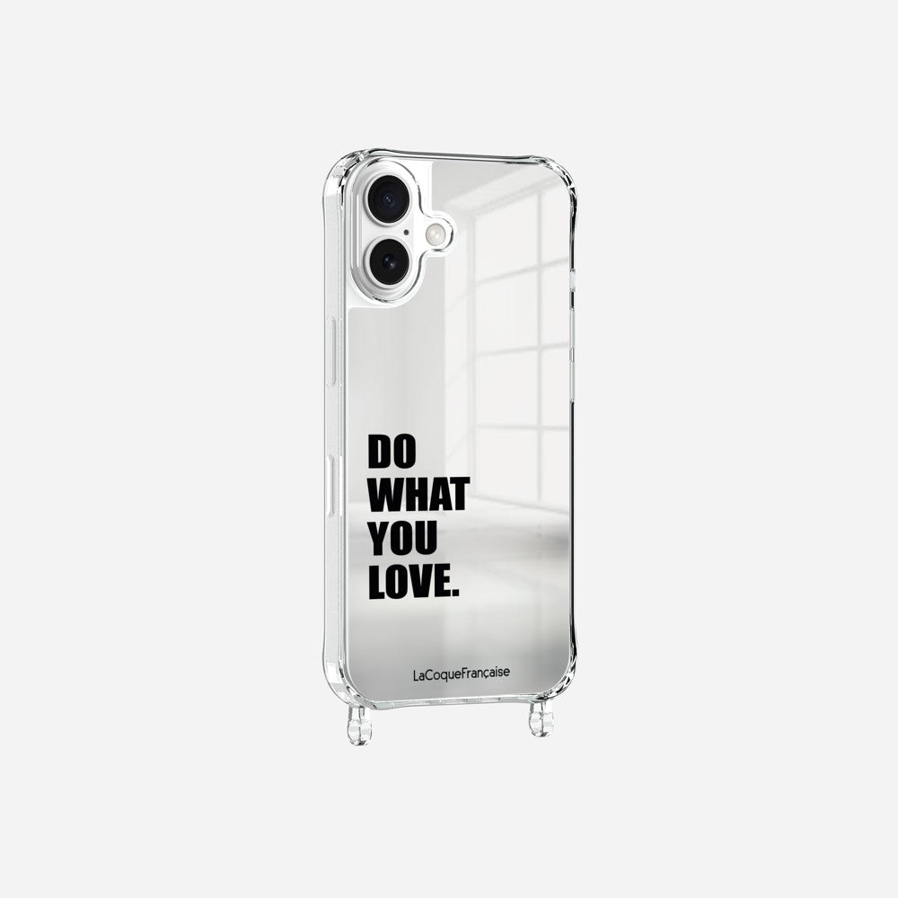Coque Anneaux Miroir Imprimee Do What You Love - 3