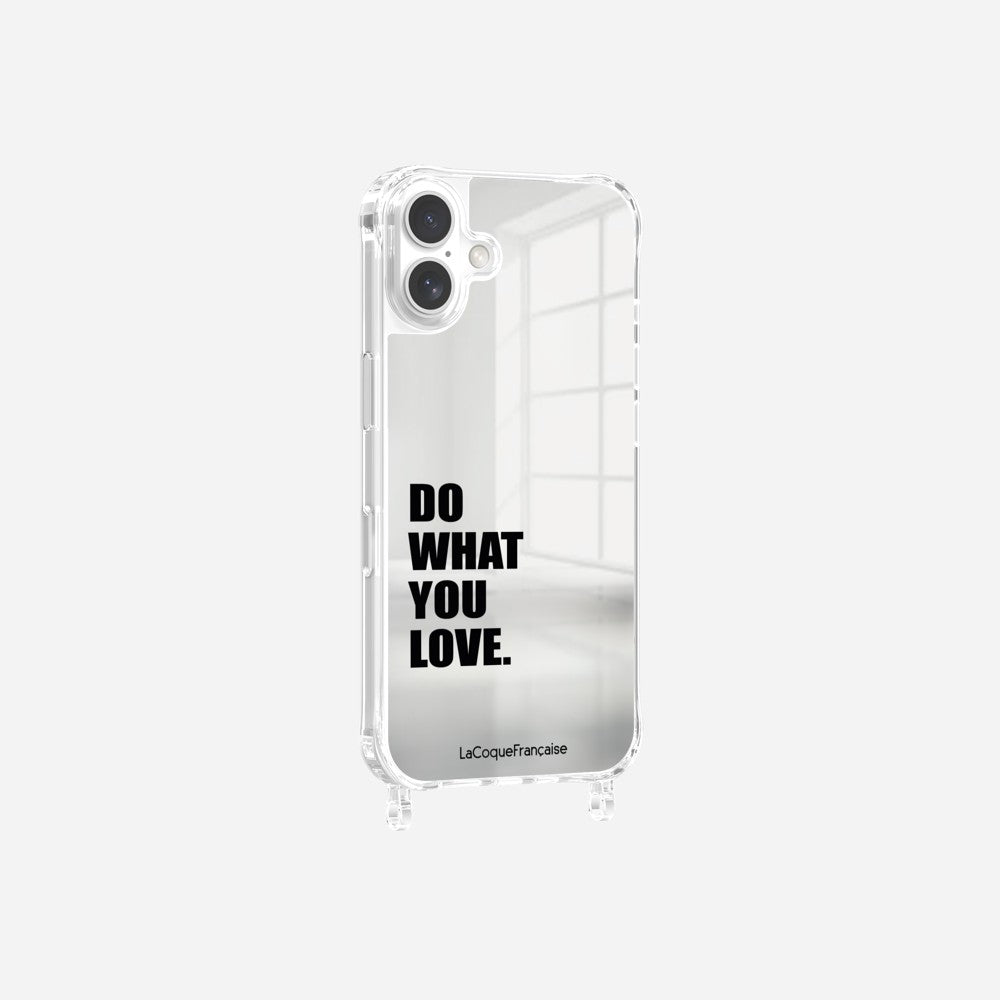 Coque Anneaux Miroir Imprimee Do What You Love - 7