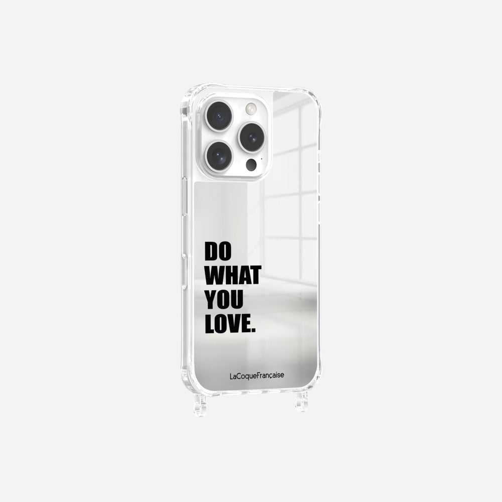 Coque Anneaux Miroir Imprimee Do What You Love - 6