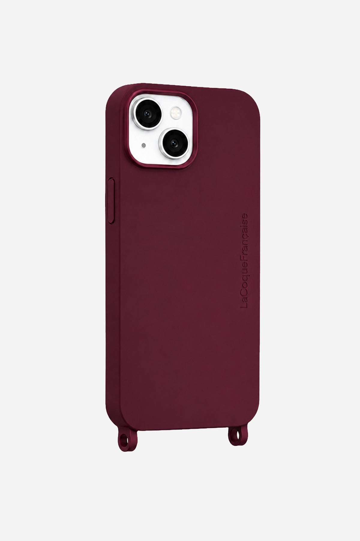 Coque Anneaux Soft Touch Bordeaux - 8