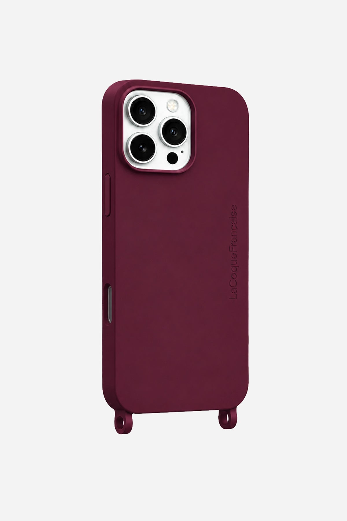 Coque Anneaux Soft Touch Bordeaux - 7