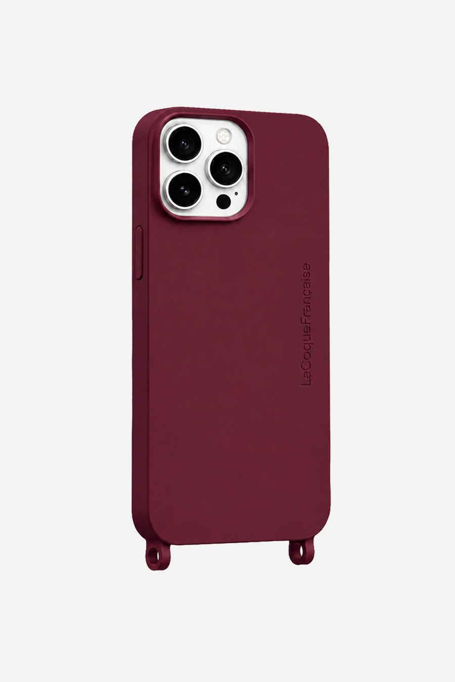 Coque Anneaux Soft Touch Bordeaux - 15