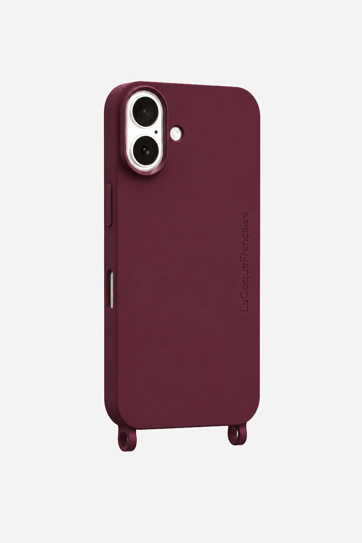 Coque Anneaux Soft Touch Bordeaux - 2
