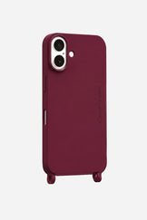 Coque Anneaux Soft Touch Bordeaux - 14